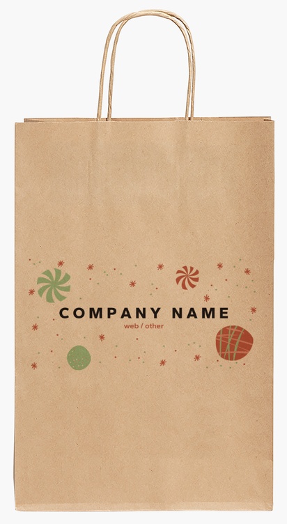 Design Preview for Design Gallery: Candy Shops Paper Bags, 35.5 x 24 x 12 cm