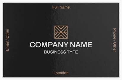 Design Preview for Design Gallery: Personal Training Metallic Business Cards