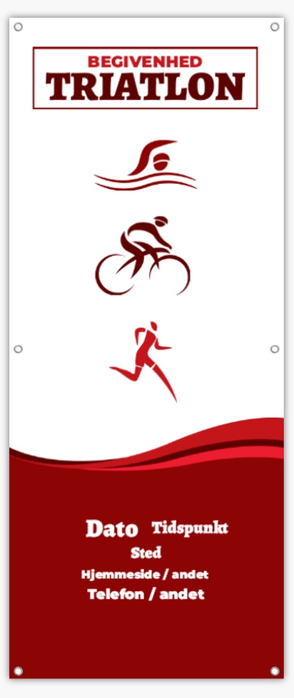 Forhåndsvisning af design for Designgalleri: Sport og fitness Meshbannere, 76 x 183 cm