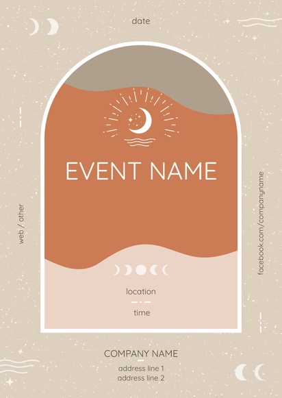 Design Preview for Design Gallery: Event Planning & Entertainment Posters, A4 (297 x 210 mm) 