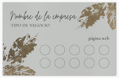 Vista previa del diseño de Galería de diseños de tarjetas de visita textura natural para elegante