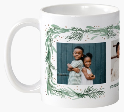Design Preview for Design Gallery: Seasonal Personalised Mugs