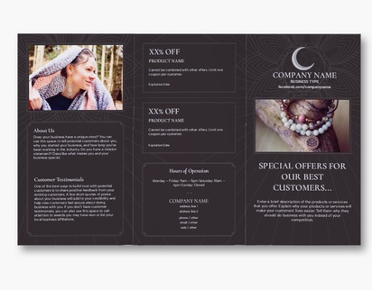 Design Preview for Design Gallery: Religious & Spiritual Custom Brochures, 8.5" x 14" Tri-fold