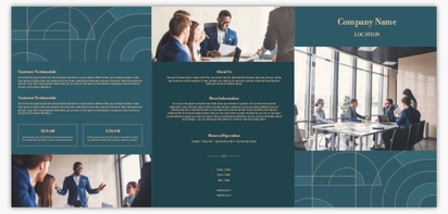 Design Preview for Design Gallery: Finance & Insurance Brochures, Tri-fold A4