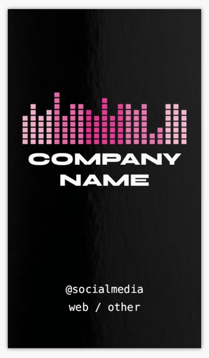 A party music black pink design for Art & Entertainment