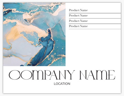 Design Preview for Design Gallery: Art & Entertainment Postcards, Standard