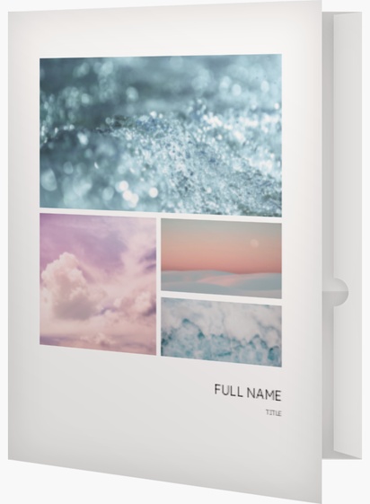 Design Preview for Photography Custom Presentation Folders Templates, 9.5" x 12"