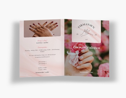 Forhåndsvisning af design for Designgalleri: Elegante Brochurer, Midterfals A5 (148 x 210 mm)