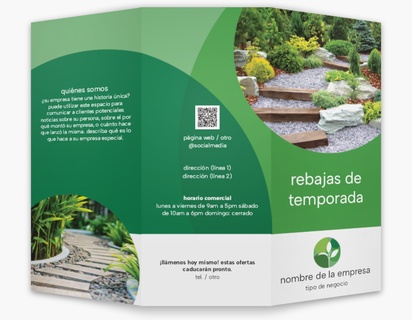 Un Jardinería y paisajismo mantenimiento de jardines diseño verde con 1 imágenes