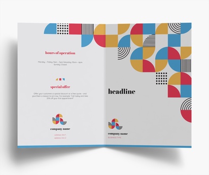 Design Preview for Design Gallery: Community Living Folded Leaflets, Bi-fold A5 (148 x 210 mm)