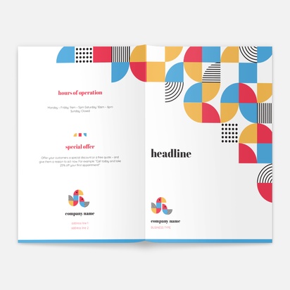 Design Preview for Design Gallery: Health & Wellness Brochures, A5 Bi-fold