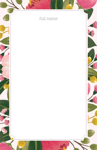 A floral pattern floral white pink design for Floral