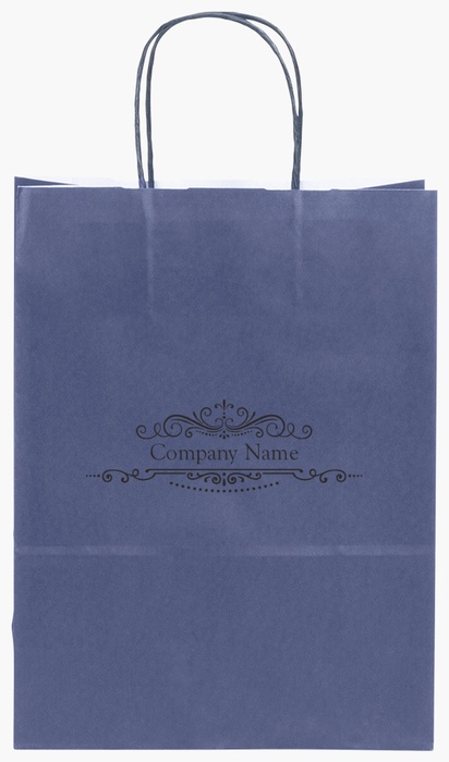Design Preview for Design Gallery: Antiques Single-Colour Paper Bags, S (22 x 10 x 29 cm)