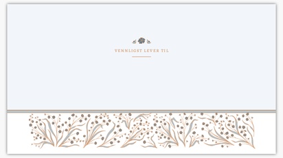 Forhåndsvisning av design for Designgalleri: Religiøst Tilpassede konvolutter,  19 x 12 cm