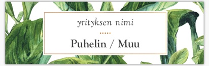 Mallin esikatselu Mallivalikoima: Matkailu & Majoitus Vinyylibanderollit, 76 x 244 cm
