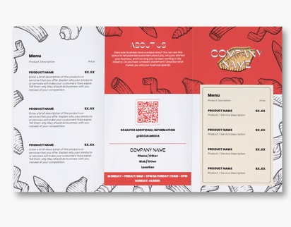 Design Preview for Design Gallery: Grocery Stores Custom Brochures, 8.5" x 14" Tri-fold