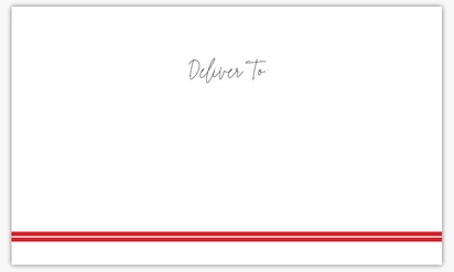 Design Preview for Design Gallery: Holiday Custom Envelopes, 6" x 9"