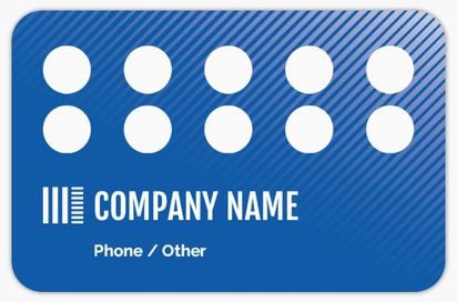 Design Preview for Design Gallery: Insurance Rounded Corner Business Cards, Rounded Standard (85 x 55 mm)