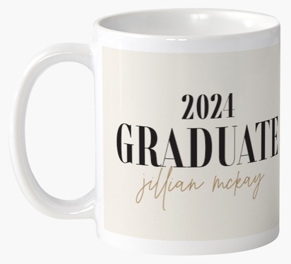 Design Preview for Design Gallery: Graduation Mugs