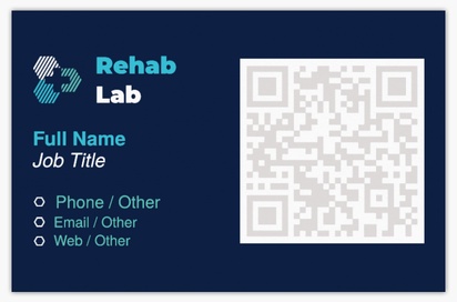 Design Preview for Design Gallery: Sports & Fitness Recycled Matte Business Cards, Standard (85 x 55 mm)