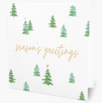 Design Preview for Design Gallery: Seasonal Christmas Cards, Square 14 x 14 cm