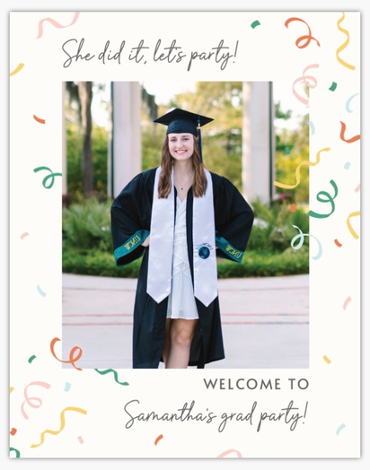 Design Preview for Graduation Posters Templates, 22" x 28"