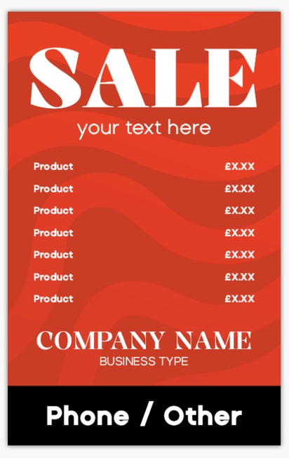 Design Preview for Templates for Property & Estate Agents Vinyl Banners , 760 x 1220 mm Vertical None Indoor Vinyl No