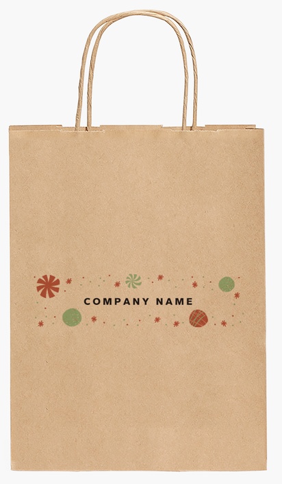 Design Preview for Design Gallery: Candy Shops Paper Bags, 27.5 x 20.5 x 11 cm