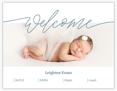 A welcome welcome baby gray design for Gender Neutral with 1 uploads