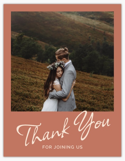 Design Preview for Thank you cards templates, Flat