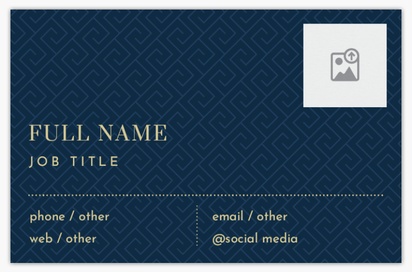 Design Preview for Design Gallery: Law, Public Safety & Politics Recycled Matte Business Cards, Standard (85 x 55 mm)