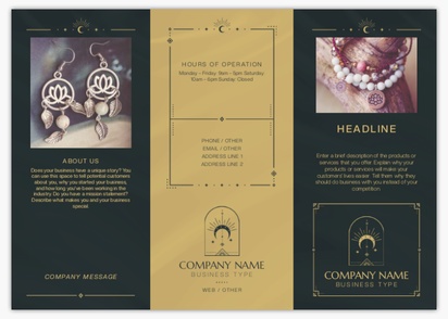Design Preview for Design Gallery: Religious & Spiritual Flyers, Tri-fold DL