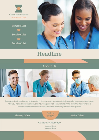 Design Preview for Design Gallery: Medical Professionals Posters, A3 (297 x 420 mm) 
