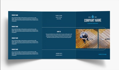 Design Preview for Design Gallery: Construction, Repair & Improvement Brochures, Tri-fold A4