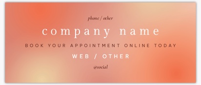 Design Preview for Design Gallery: Nail Salons Vinyl Banners, 76 x 183 cm