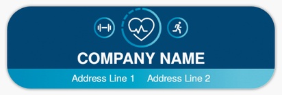 Design Preview for Design Gallery: Personal Training Return Address Labels