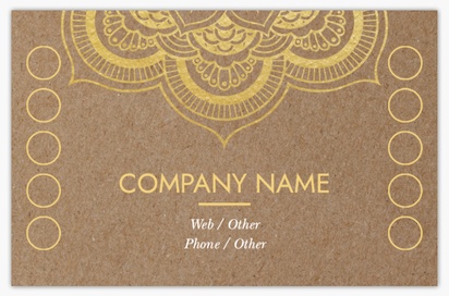 Design Preview for Design Gallery: Beauty & Spa Soft Touch Business Cards