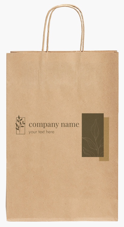 Design Preview for Design Gallery: Art & Entertainment Paper Bags, 35.5 x 24 x 12 cm