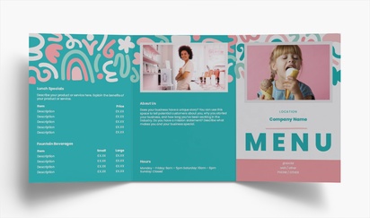 Design Preview for Design Gallery: Sweet Shops Folded Leaflets, Tri-fold A5 (148 x 210 mm)