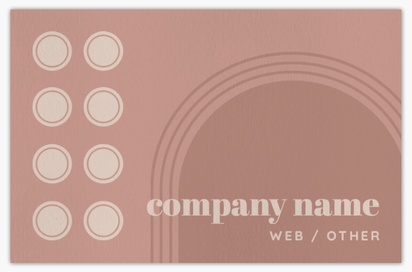 Design Preview for Design Gallery: Customer Service Natural Uncoated Business Cards