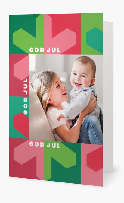 Förhandsgranskning av design för Designgalleri: Egna julkort 2023, 18.2 x 11.7 cm  Vikt