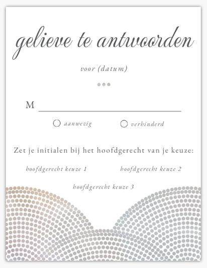 Voorvertoning ontwerp voor Ontwerpgalerij: Antwoordkaarten, 13.9 x 10.7 cm