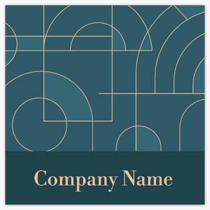 Design Preview for Design Gallery: financial planning Standard Business Cards, Square (65 x 65 mm)