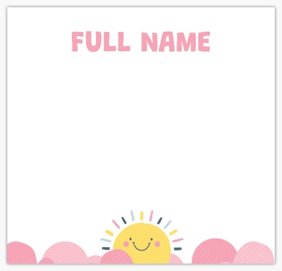 Design Preview for  Custom Post-it Notes® Templates, 3" x 3"