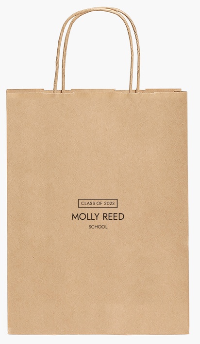Design Preview for Design Gallery: Modern & Simple Paper Bags, 27.5 x 20.5 x 11 cm