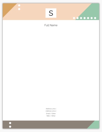 Design Preview for Design Gallery: Bold & Colorful Notepads, 8.5" x 11"
