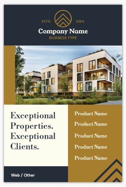 Design Preview for Property & Estate Agents Postcards Templates, 4" x 6"