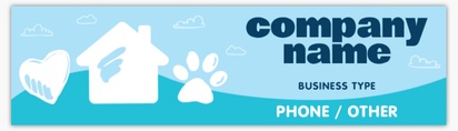 Design Preview for Design Gallery: Animals Bumper Stickers, Rectangle - 7.6 x 27.9 cm