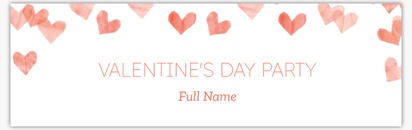 Design Preview for Design Gallery: Valentine's Day Vinyl Banners, 76 x 244 cm