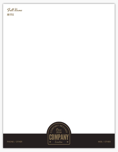 Design Preview for Personal Training Notepads Templates, 8.5" x 11"